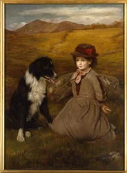 J. Archer, Quale mano prenderai? / Dipinto, 1877